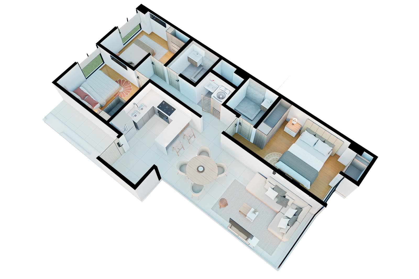 Foto 1 — Departamento en venta en Huancayo (San Carlos). NEOETERNA Dpto. 905