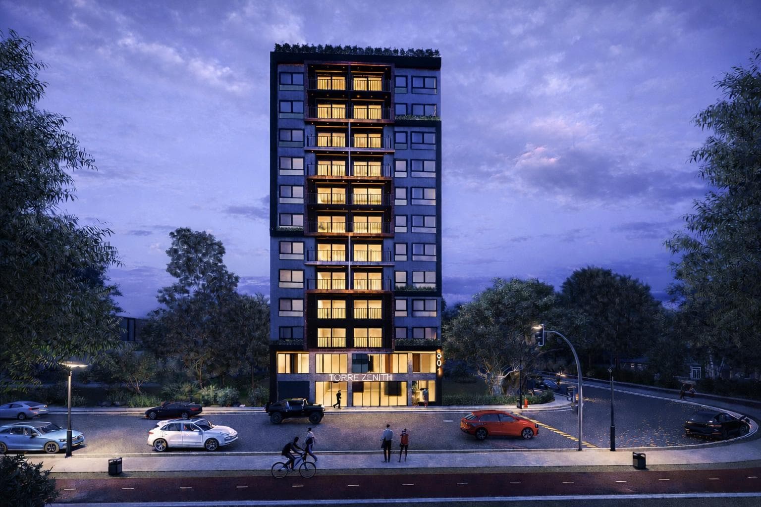 Foto 1 — Departamento en venta en Huancayo (San Carlos). Torre Zenith Dpto. 206